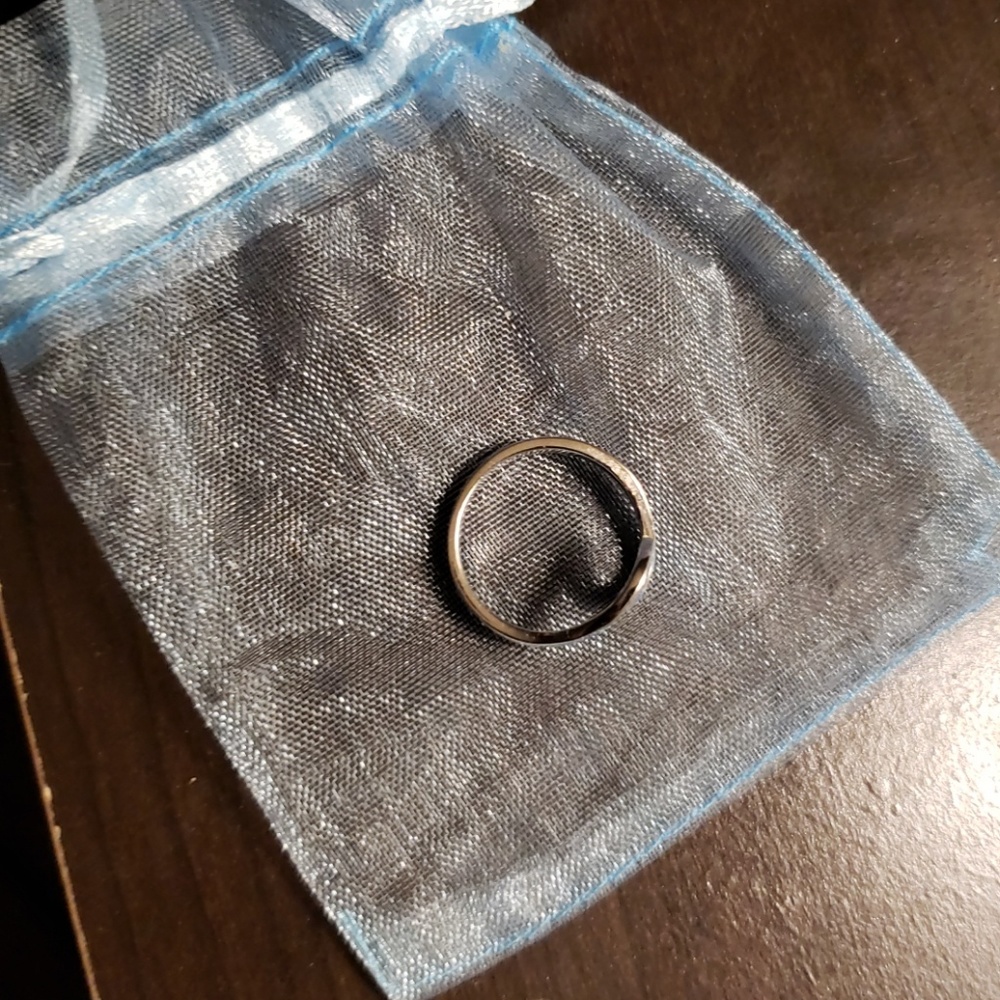 Blue Opal Wave Ring - image 3